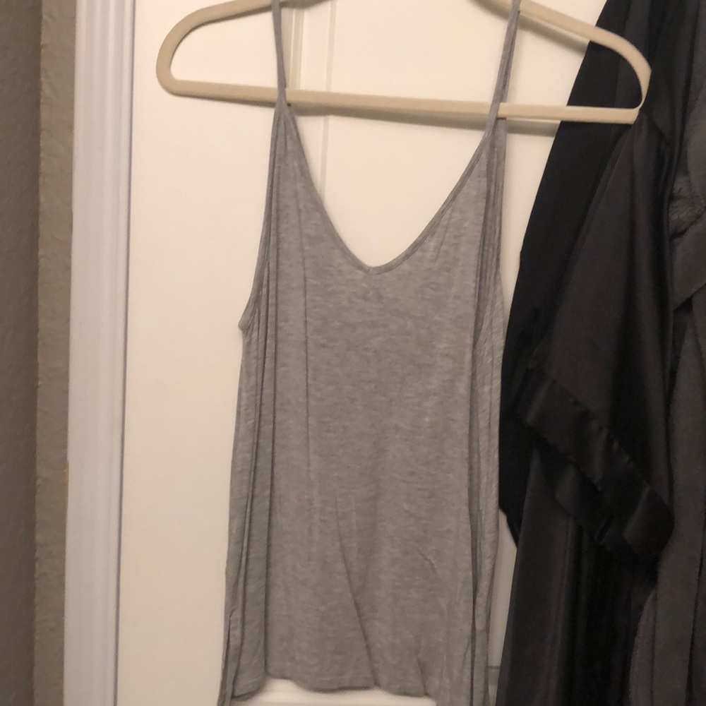 Gray tank top